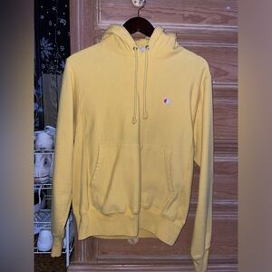 Yellow Champion Hoodie